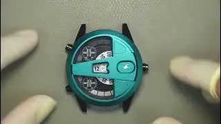 Fastrack overdrive micromotor with chronograph full setting @newreleaseswatch @viralhog @Timepiece 