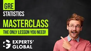 GRE Statistics Masterclass: Concepts & Solved Questions | Experts' Global GRE Prep