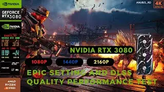 EVIL WEST | PC PERFORMANCE TEST | EPIC SETTING 1080P 1440P 2160P| RTX 3080/RYZEN 9 5900X| 4K