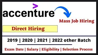 Accenture off campus drive 2022 | 2021 | 2020 | 2019 | Accenture Recruitment 2022 | job for fresher