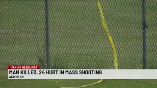 Man Killed, Hurt in Mass Shooting in Akron, Ohio