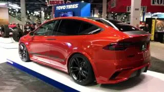 SEMA 2016 | Tesla Model X Walkaround | Toyo Tires  (4k)