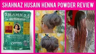 Shahnaz Husain Henna Powder Review | Priya Kundu | Henna pack for silky shiny dandruff free hair