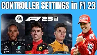 How to Find Controller Settings in F1 23 - Edit Controls | Easy Tutorial #f123 🎮🏎️