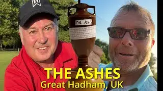 The golf Ashes at Gt Hadham, UK.