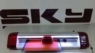 SKYCUT Dual heads cutting plotter box making