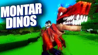 &iexcl;Monta DINOSAURIOS en HYTALE con este MOD! MountableTrexAndRaptor