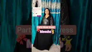 party wear dress Meesho ₹499/- 🔥 #meesho #review #dress #meeso #meeshodress #gown #viral #shorts