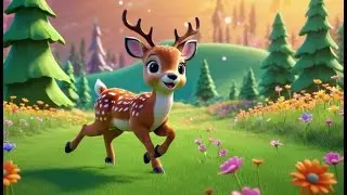 Fallow Leaps Go Jump Jump Jump | Animal Nursery Rhyme | Kids Songs | Baby Music