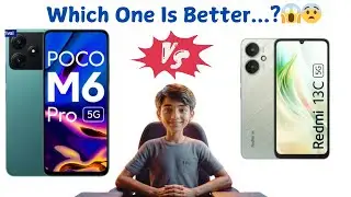 Poco M6 Pro 5G vs Redmi 13C 5G *Full Comparison* 😟😟*Watch Full Video* 😟*Don't Buy*😟