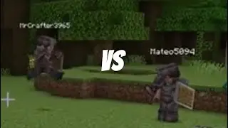 Minecraft: MrCrafter3965 vs Mateo5094 (squash match) part #1