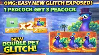 Unlimited Peacock Glitch 😱 | Steal a Pet Free Fire Craftland Map 🔥 Steal a pet new glitch