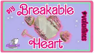 BREAKABLE  CHOCOLATE HEART #pi&ntilde;ataheart #valentinesdaygift #valentinesday