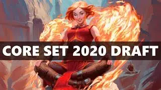 CORE SET 2020 DRAFT!!! HOW TO DRAFT RED AGGRO!!!