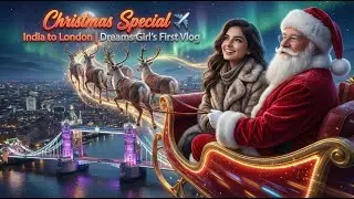 “Christmas Special ✈️ India to London | Dreams Girl’ First Vlog 🎄✨” #aicinematic   #aiart