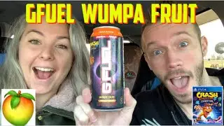 What Is A Wumpa Fruit? | GFuel RTD Carbonated Wumpa Fruit REVIEW | Crash Bandicoot 4 It&rsquo;s About Time