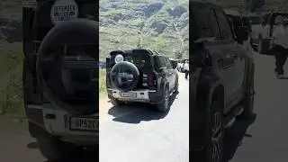 DEFENDER IN MANALI #automobile #music #mountains #defender #rangerover #squadgoals #trip #cargoals