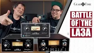 LA3A Leveler Battle - Golden Age Project VS Universal Audio VS Plug In  | Gear Time