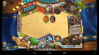 Hearthstone: Heroes of Warcraft Android playing on lenovo A7-30