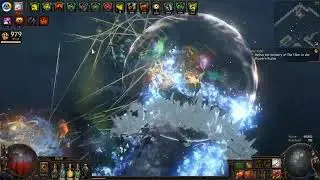 POE 3.23 Tornado Shot (MF) T4 Cemetery - Full Run  5k Wisps