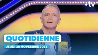 Emission Quotidienne du Jeudi 25 Novembre 2023 - Questions pour un Champion