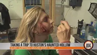 Studio 814 ladies get transformed into scary creatures at Huston's Haunted Hollow WTAJ Studio 814