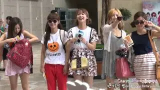 130804 크레용팝(Crayon Pop) 김포공항 출국 직캠 by 욘바인첼