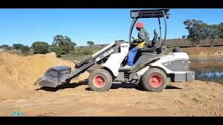 CL40 Loading Building Sand with Standard Bucket - Stellenbosch, South Africa