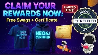 🔥 LAST CHANCE! Free Neo4j T-Shirt + Certification &ndash; Claim Before It&rsquo;s Gone! | Redemption Guide #swag