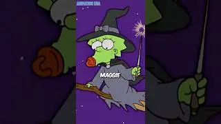 Maggie Simpson Is Secretly A Witch? #thesimpsons