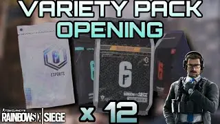 Variety Pack Opening! (12 Packs) Rainbow Six Siege (Brand New Esports Packs)