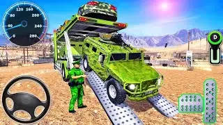Army Vehicle Transport Truck Simulator 3D ll Android Gameplay