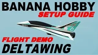 Демонстрационный ролик и руководство по настройке Banana Hobby DELTAWING 50mm EDFJet Автор: RCINF...