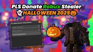 🤯🤑 PLS DONATE ROBUX STEALER SCRIPT (🎃 HALLOWEEN 2025 👻) *WORKING* | UNDETECTED