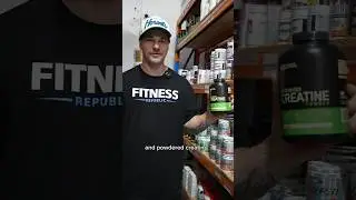 Capsule vs Powder Creatine Monohydrate #creatinemonohydrate #creatine
