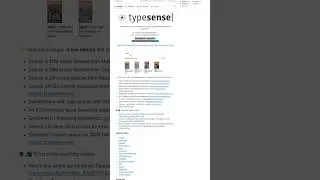 ⚡ Быстрый и умный поисковик! Узнай, как typesense меняет правила игры! #search #opensource