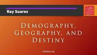 Demography, Geography, and Destiny, by Ray Suarez. Demograf&iacute;a, geograf&iacute;a y destino, de Ray Su&aacute;rez.