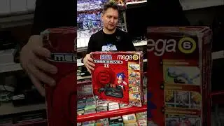 Английская сега в красной коробке  #ретрогейминг #ретрогейминг #retrogaming #sega #игры #сега