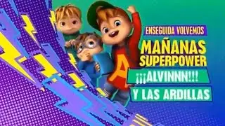 Disney Channel Spain Super Power Mornings Alvin and the Chipmunks WBRB Bumper (March 29, 2021)