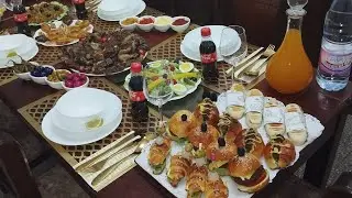#عشاء محرم لاعجاجن ولا شخاشخ #وصفة لتشكيلة #مملحات بعجينة واحدة  وبحشوات مختلفة واقتصادية.