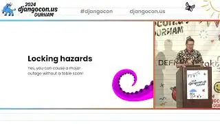 DjangoCon US 2024: Deploying Django migrations at Kraken scale with Tim Bell