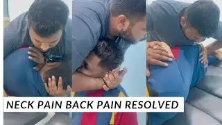 Neck Pain Relief | Shoulder Pain Treatment with Chiropractic Adjustment | Back pain treated 