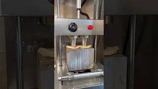 Have you ever seen a PIZZA CONE MACHINE? #pizza #food #recipe