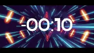 MOST WANTED Countdown 10 Seconds with Loud Air Horn for Any Race Games