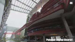 [4K] Punggol Digital District (Singapore)