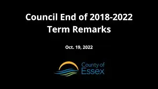 Essex County Council Final Remarks