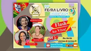 Feira do Livro de Lisboa | 06/06 | 20h30 PT 16h30 BR | Cecy B Campos, Marcia Barroca, Renata Urzeda