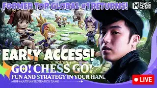 🔴 LIVE META SYNERGY SPAM TOP GLOBAL 0-1-3 IS BACK!  MAGIC CHESS GOGO