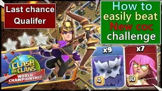How To Beat The Last Chance Qualifier Challenge In CLASH OF CLANS