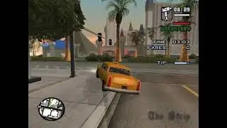 Nitro taxi driver in gta san andreas 218(LV)